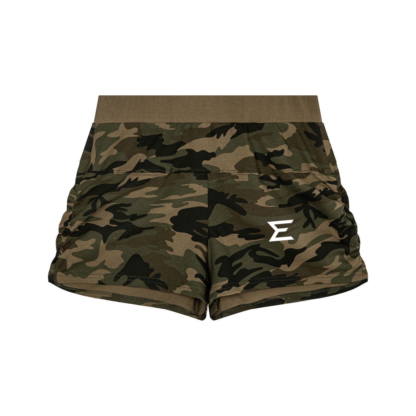 Echelon S1 "Black Cube"  Women's Slim Camo Shorts
