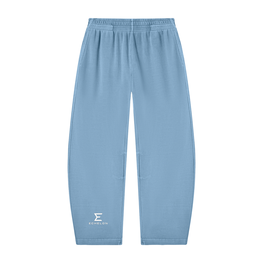 Echelon Unisex Vintage Washed Barrel Leg Sweatpants