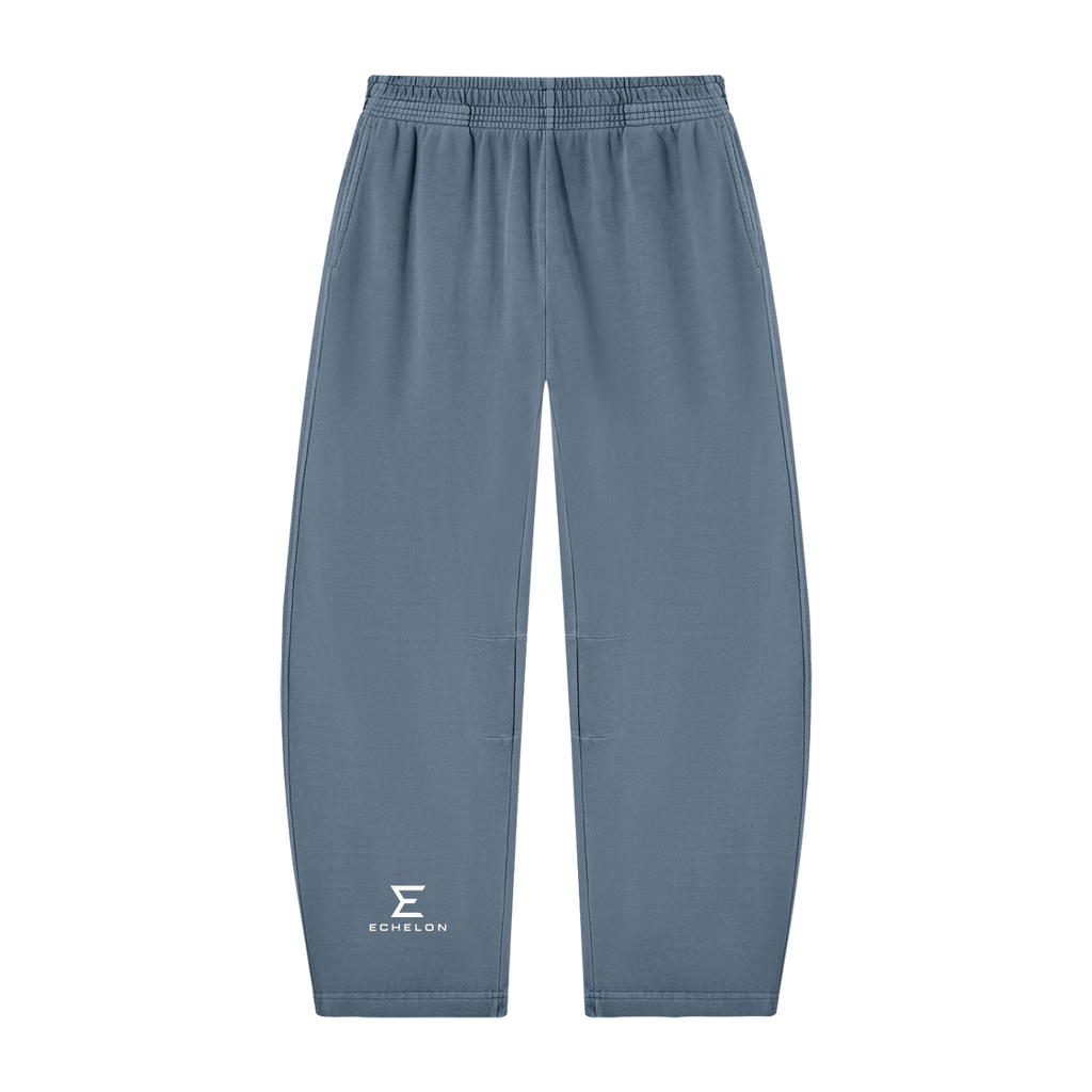 Echelon Unisex Vintage Washed Barrel Leg Sweatpants