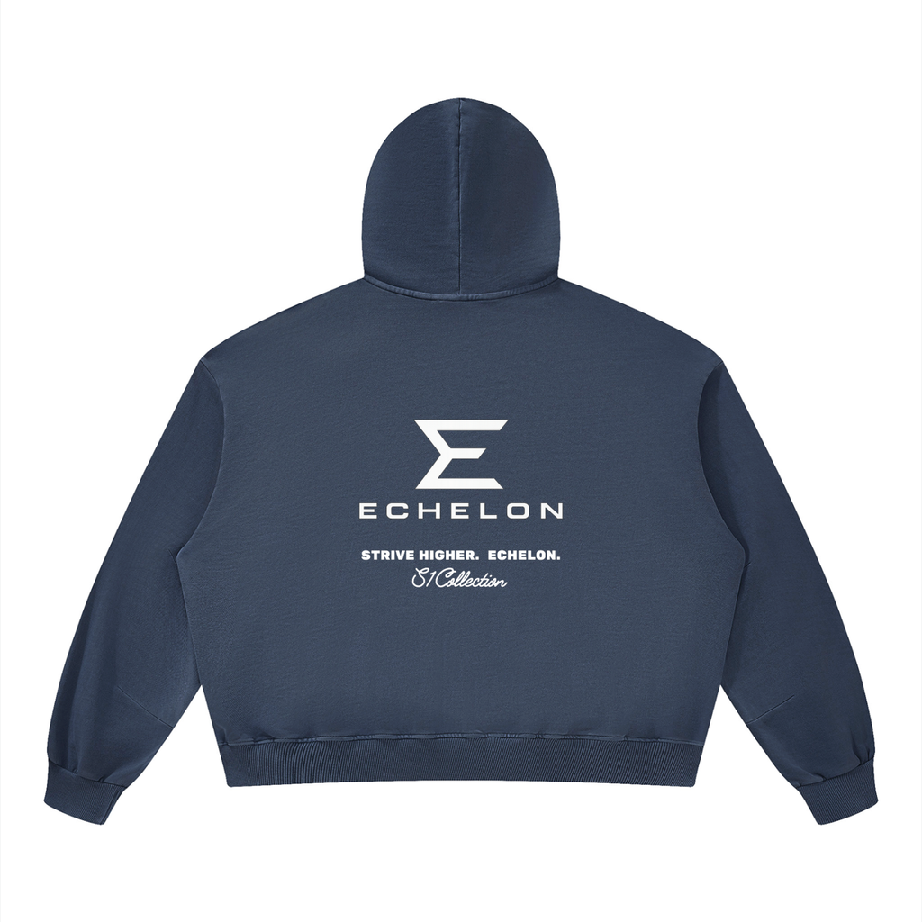 Unisex Boxy Vintage Washed Hoodie