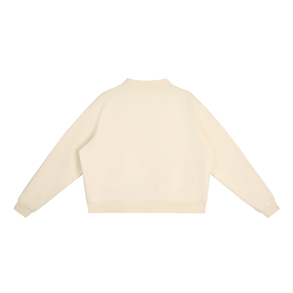 Echelon Essential Fleece Mock-Neck Crew Sweatshirt