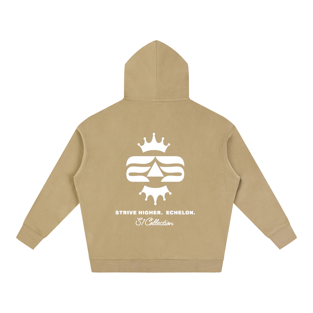 Echelon S1 " Black Cube Collection " Fleeced Hoodie