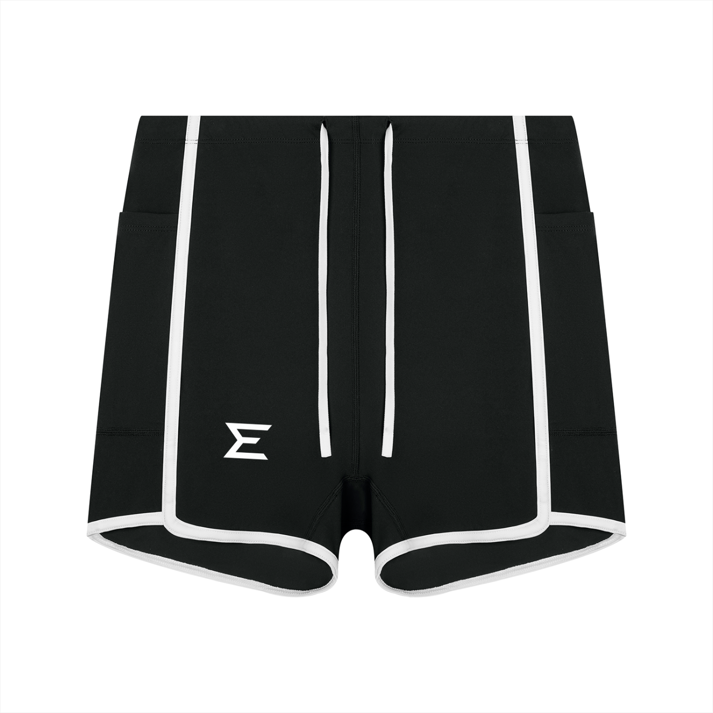 Echelon Women's High-Rise Yoga Shorts in Red