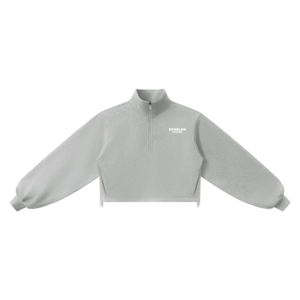 Echelon Women’s Mock-Neck Quarter-Zip Sweatshirt