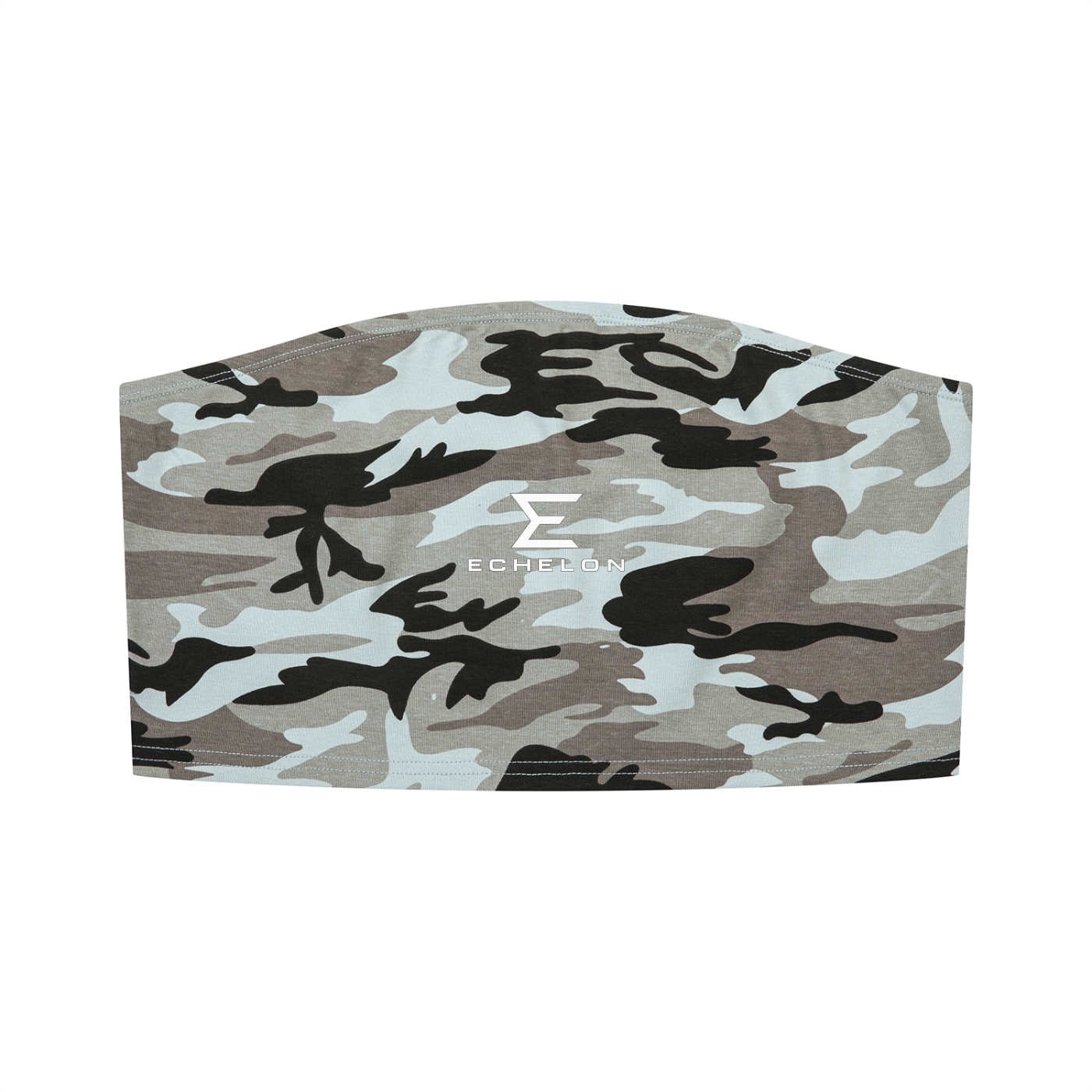 Echelon S1 "Black Cube" Women’s Camo Cropped Tube Top