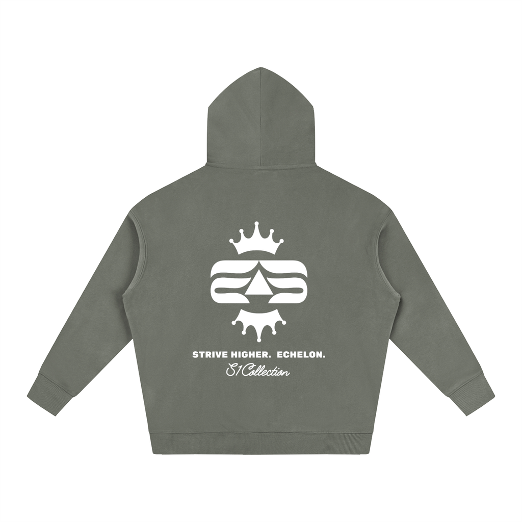 Echelon S1 " Black Cube Collection " Fleeced Hoodie