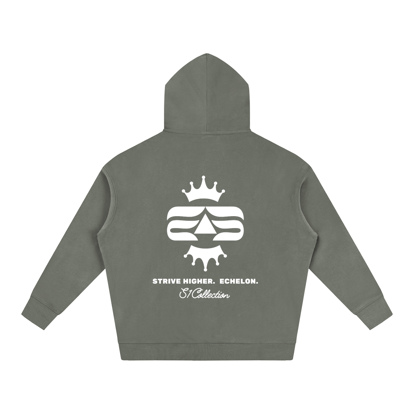 Echelon S1 " Black Cube Collection " Fleeced Hoodie