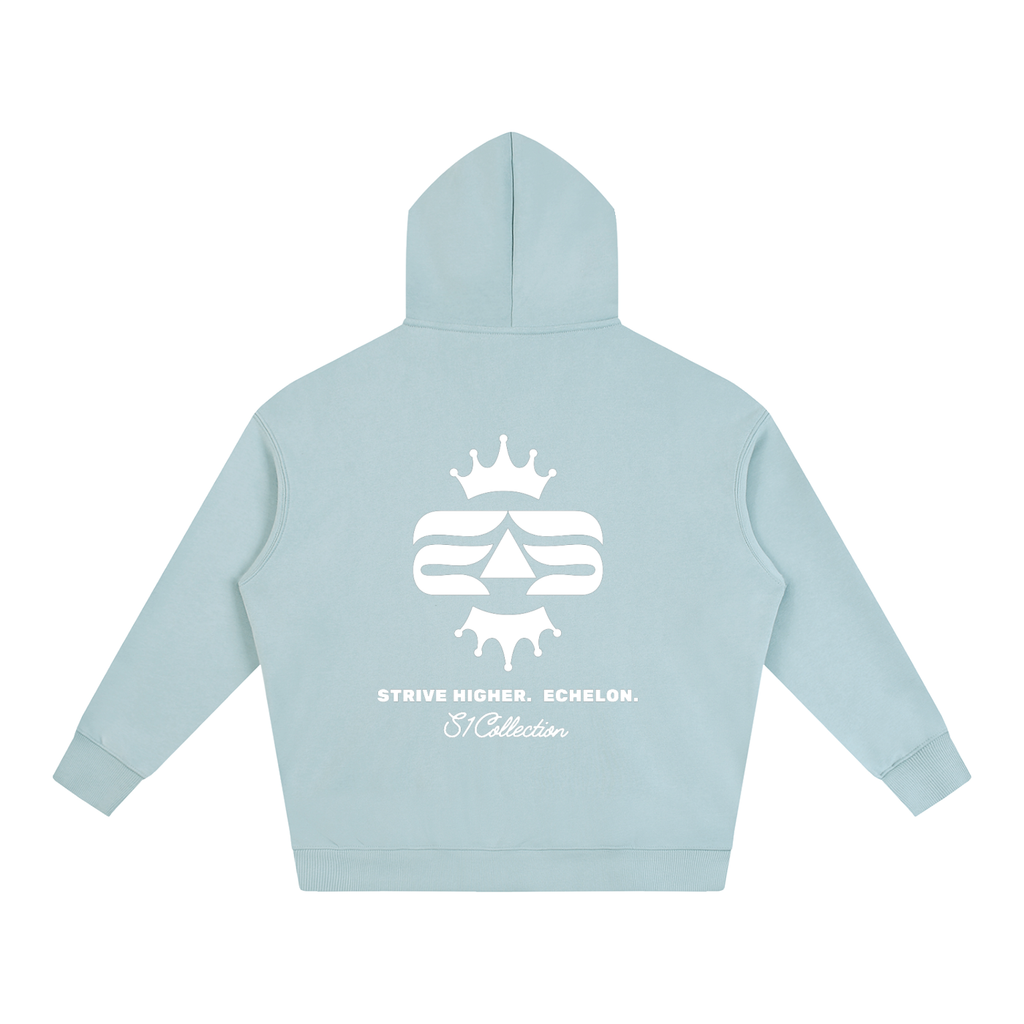 Echelon S1 " Black Cube Collection " Fleeced Hoodie