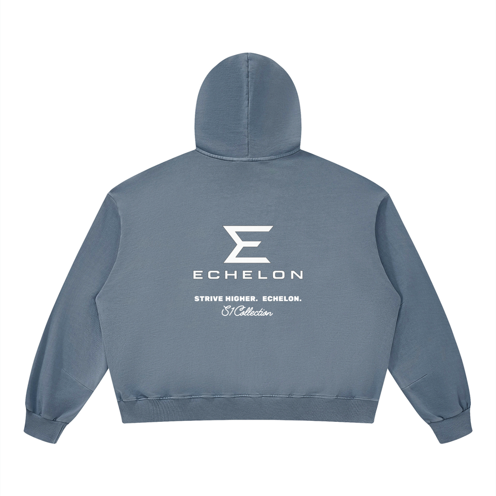 Unisex Boxy Vintage Washed Hoodie