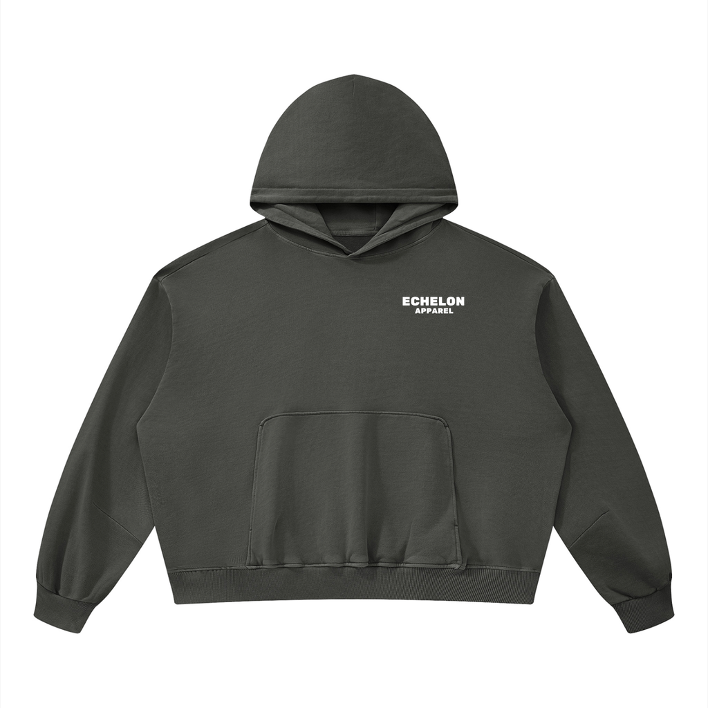 Unisex Boxy Vintage Washed Hoodie