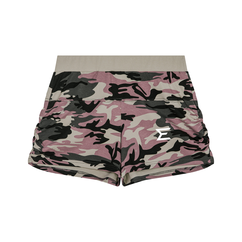 Echelon S1 "Black Cube"  Women's Slim Camo Shorts