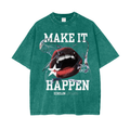 Echelon S1 “Make It Happen” Acid Wash Tee Noir