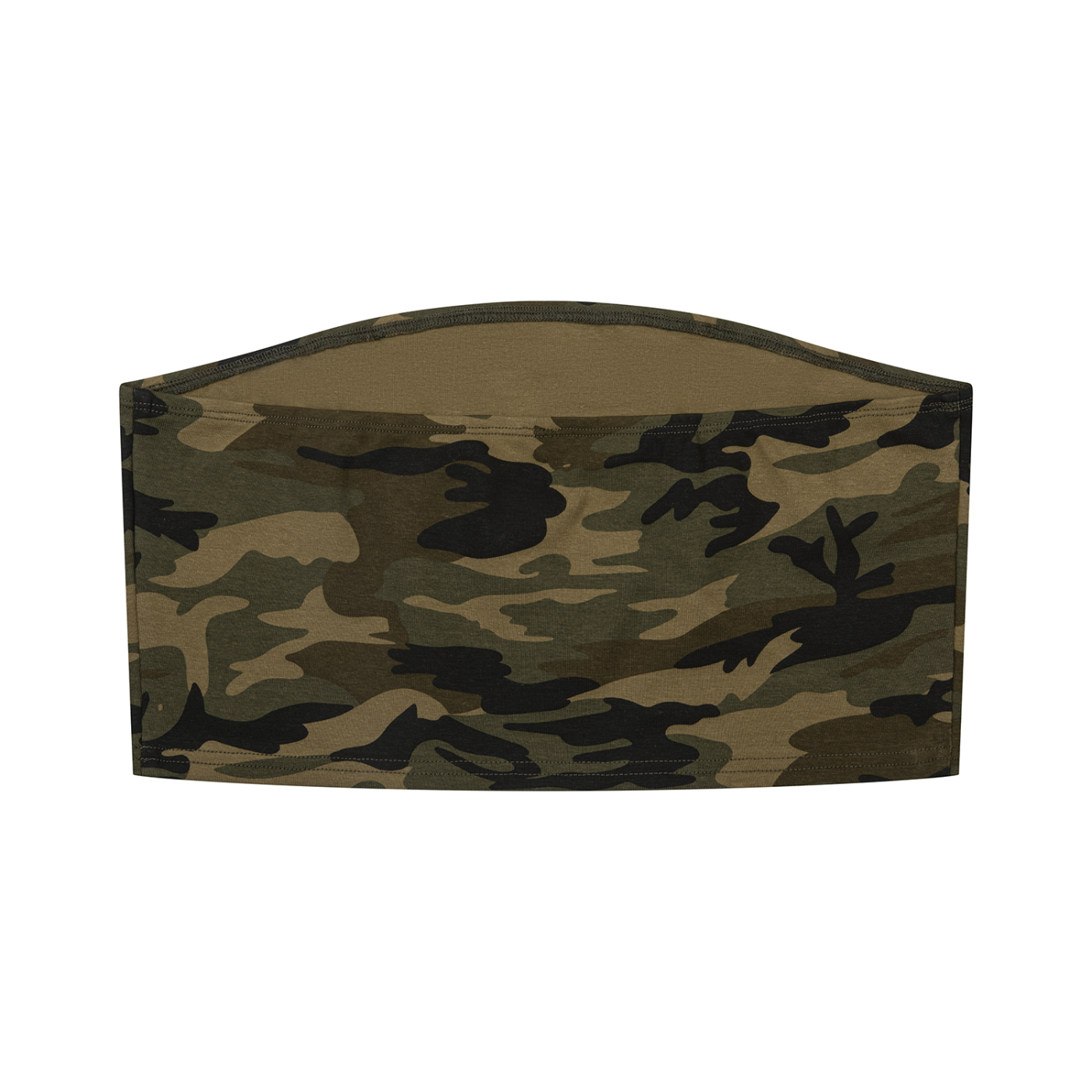 Echelon S1 "Black Cube" Women’s Camo Cropped Tube Top
