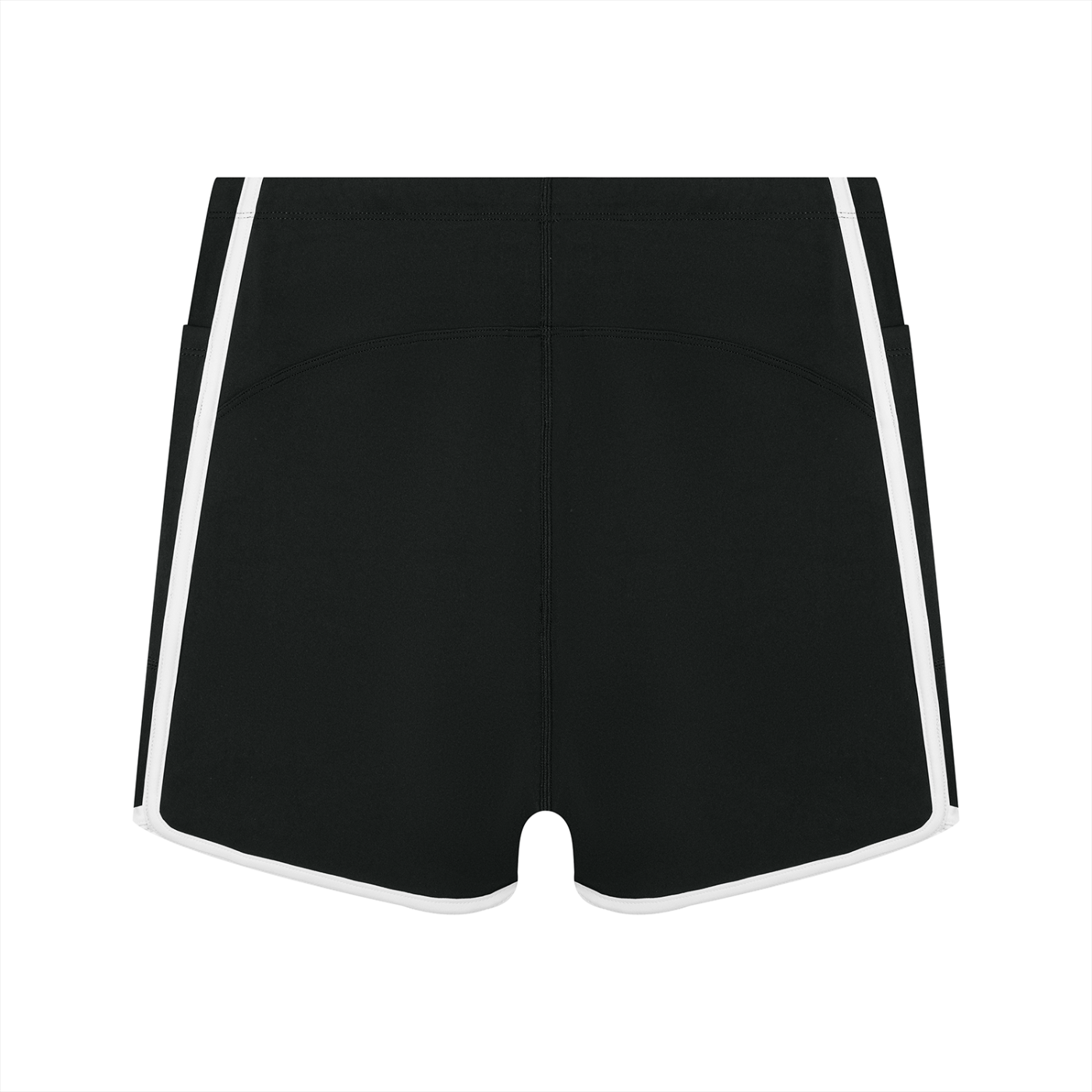 Echelon "Black Cube Collection" Women's High Rise  Yoga Shorts