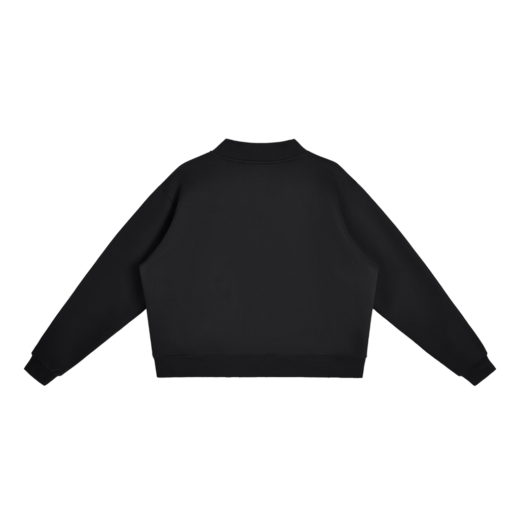 Echelon Essential Fleece Mock-Neck Crew Sweatshirt