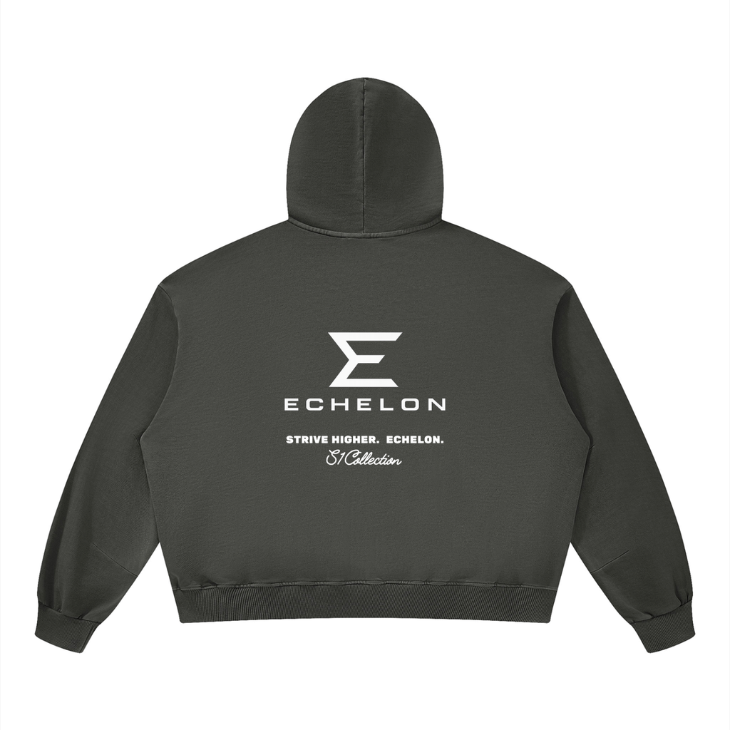 Unisex Boxy Vintage Washed Hoodie
