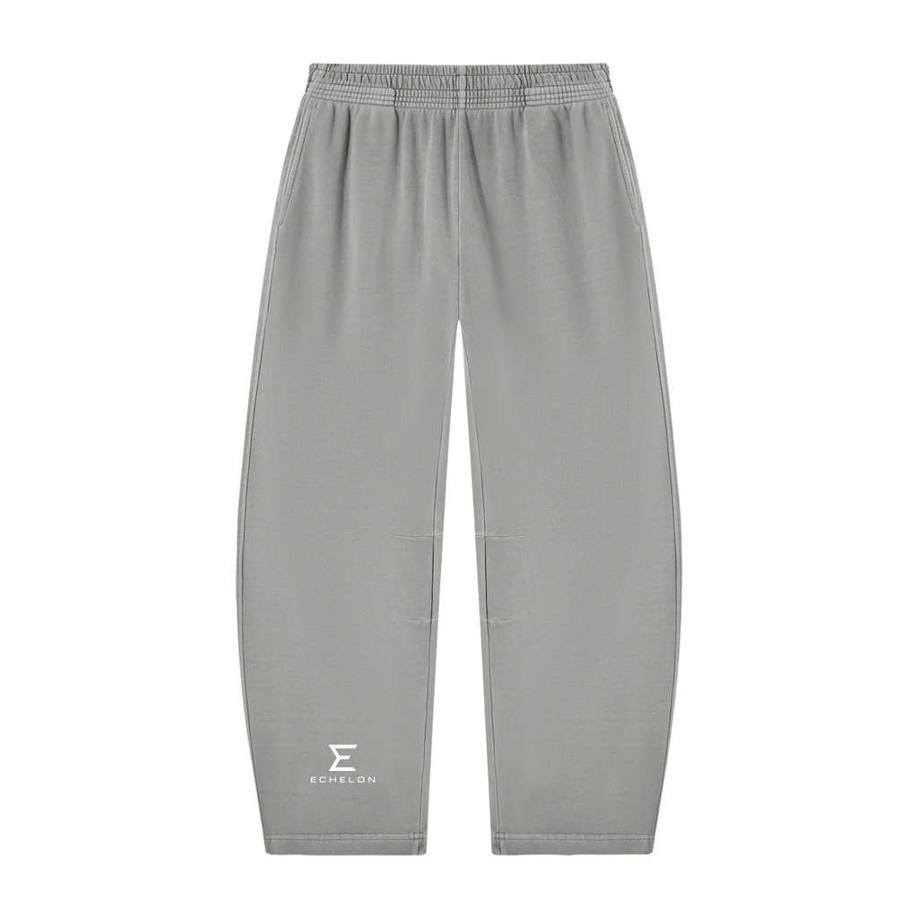 Echelon Unisex Vintage Washed Barrel Leg Sweatpants