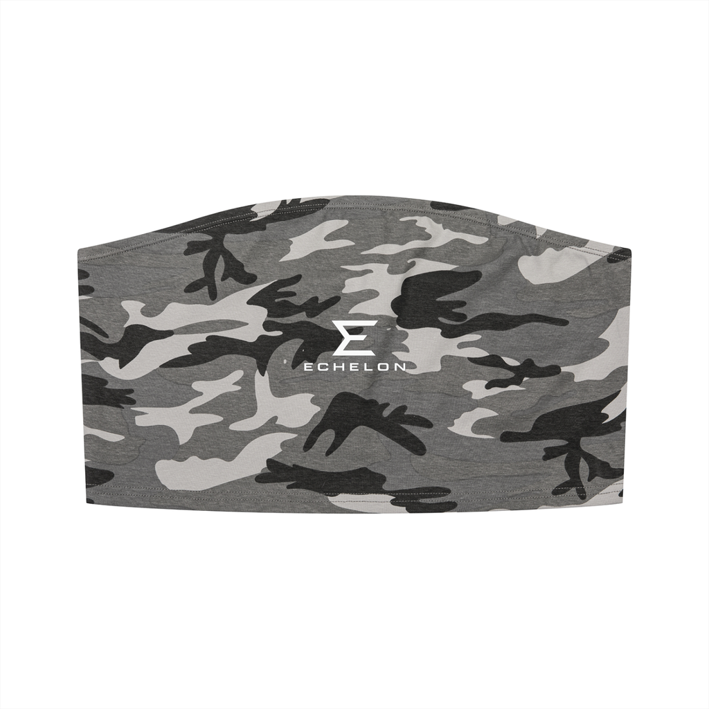 Echelon S1 "Black Cube" Women’s Camo Cropped Tube Top
