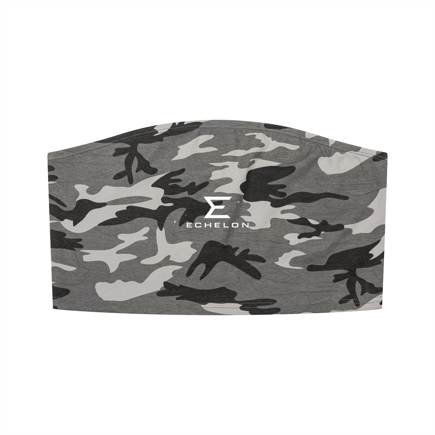Echelon S1 "Black Cube" Women’s Camo Cropped Tube Top