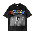 Echelon S1 Varsity | Acid Wash Tee Noir