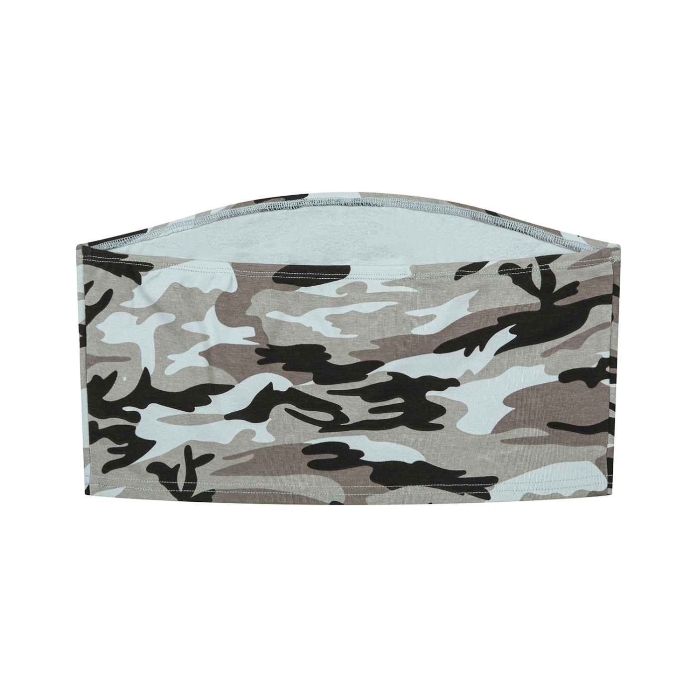 Echelon S1 "Black Cube" Women’s Camo Cropped Tube Top