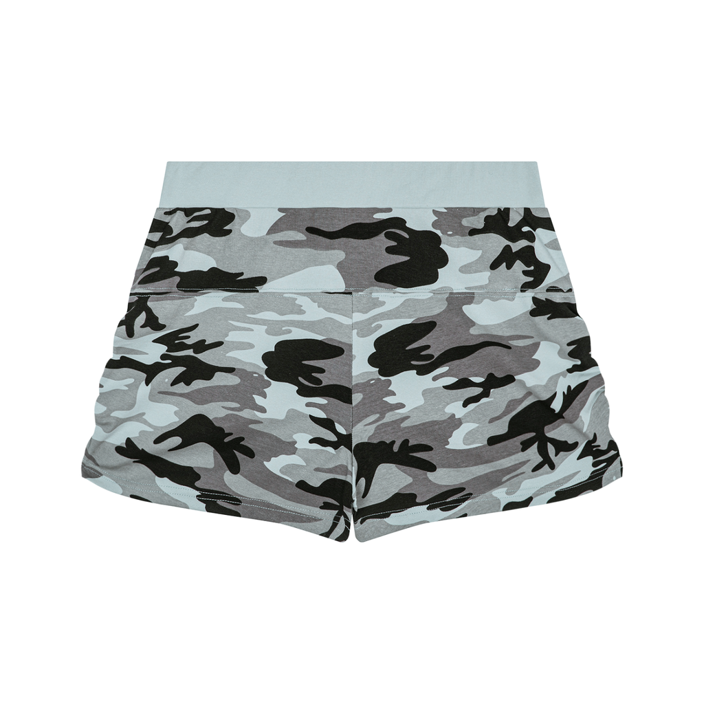 Echelon S1 "Black Cube"  Women's Slim Camo Shorts