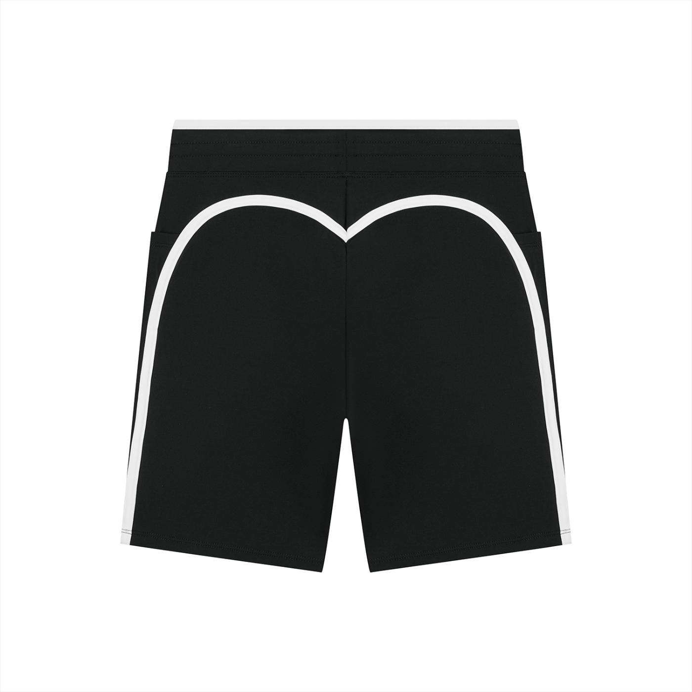 Echelon Women's High Rise Color Block Yoga Shorts