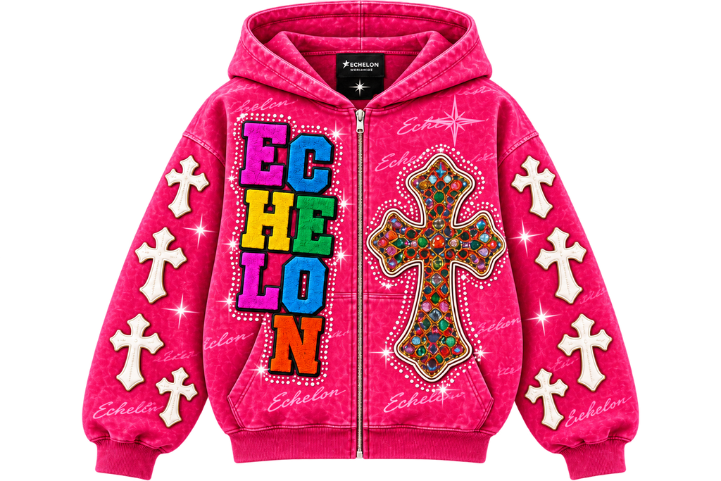 Echelon Hoodie — Fuchsia