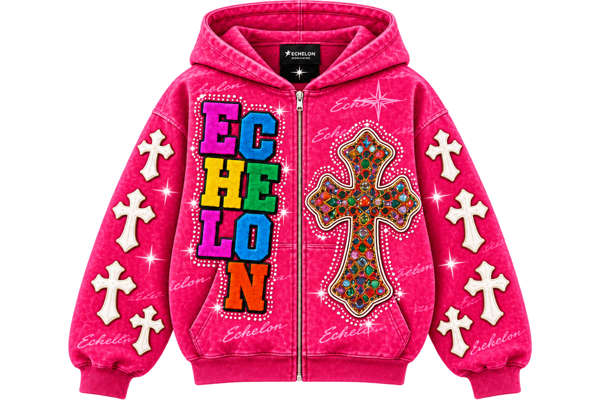 Echelon Hoodie — Fuchsia