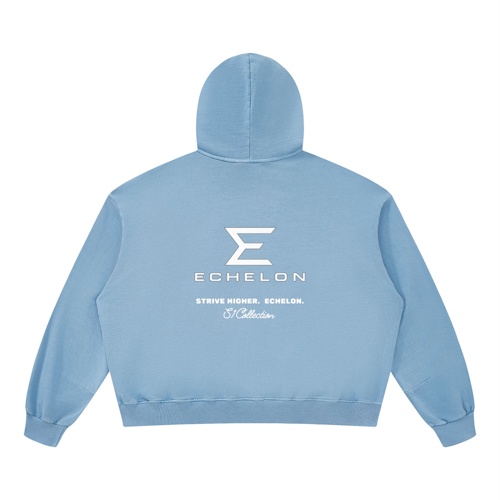 Unisex Boxy Vintage Washed Hoodie