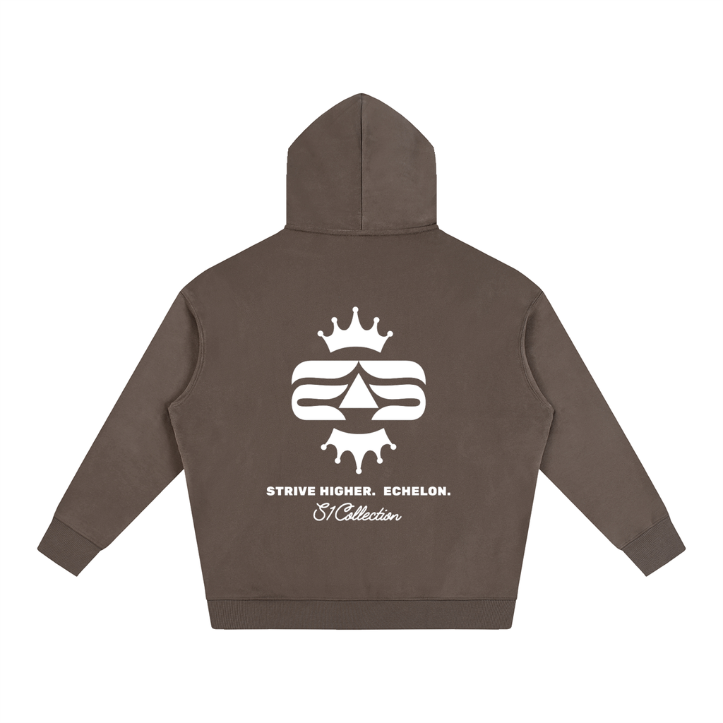Echelon S1 " Black Cube Collection " Fleeced Hoodie