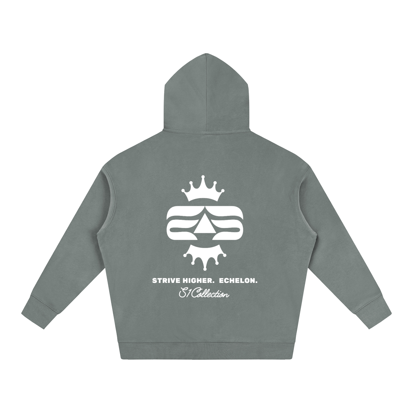 Echelon S1 " Black Cube Collection " Fleeced Hoodie