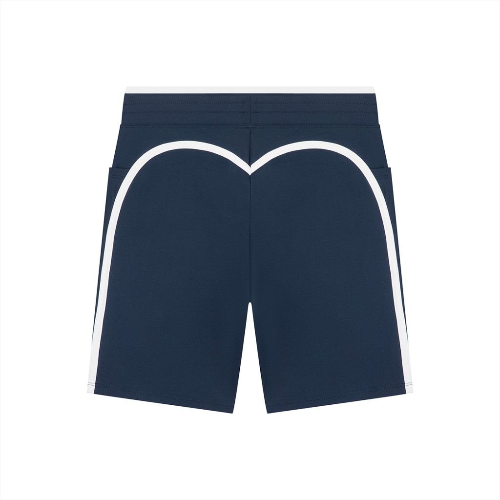 Echelon Women's High Rise Color Block Yoga Shorts