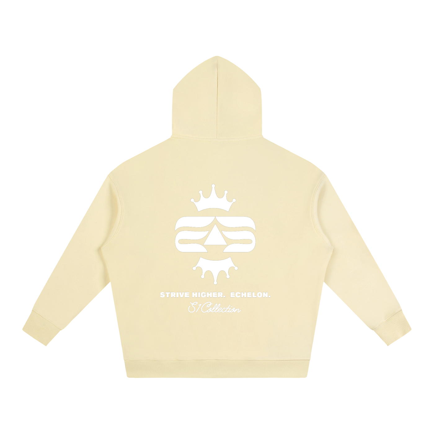 Echelon S1 " Black Cube Collection " Fleeced Hoodie