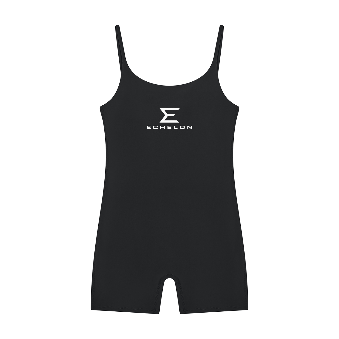 Echelon Women's U-Neck Yoga Romper in Black