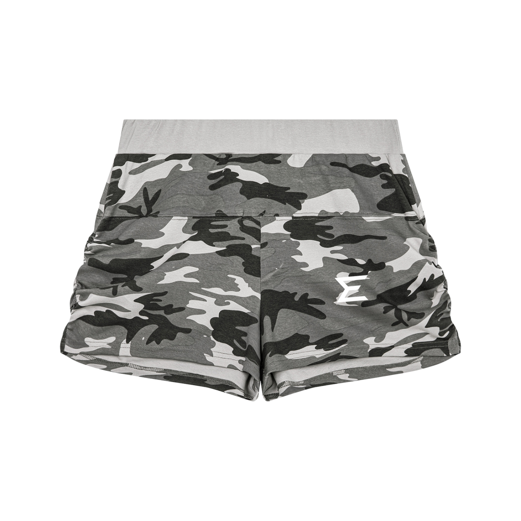 Echelon S1 "Black Cube"  Women's Slim Camo Shorts