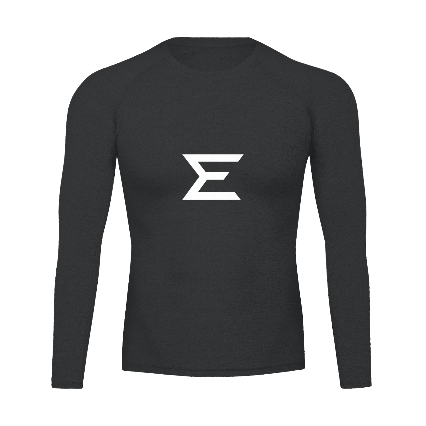 Echelon Men's Performance Long Sleeve Tee in White