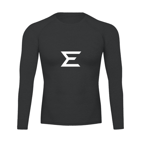 Echelon Men's Performance Long Sleeve Tee in White