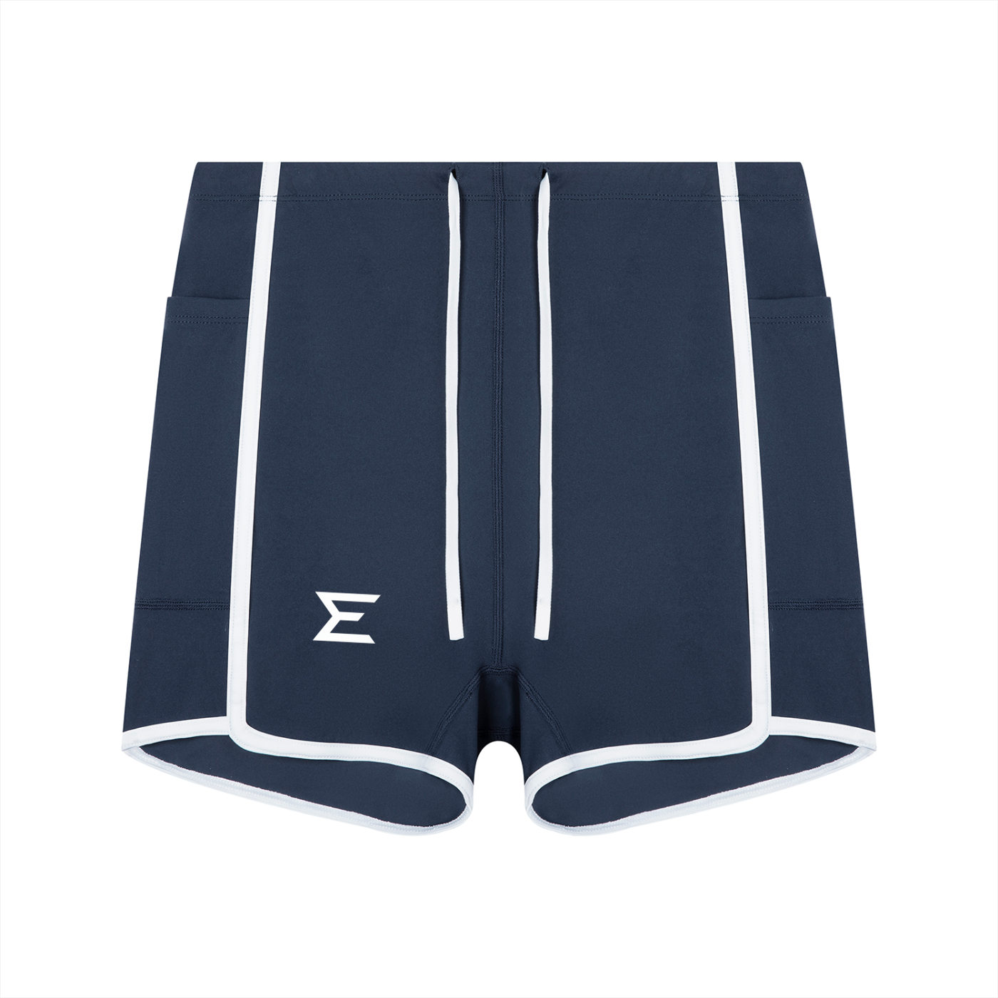 Echelon "Black Cube Collection" Women's High Rise  Yoga Shorts