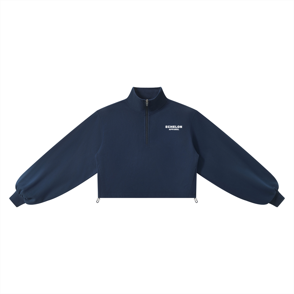 Echelon Women’s Mock-Neck Quarter-Zip Sweatshirt