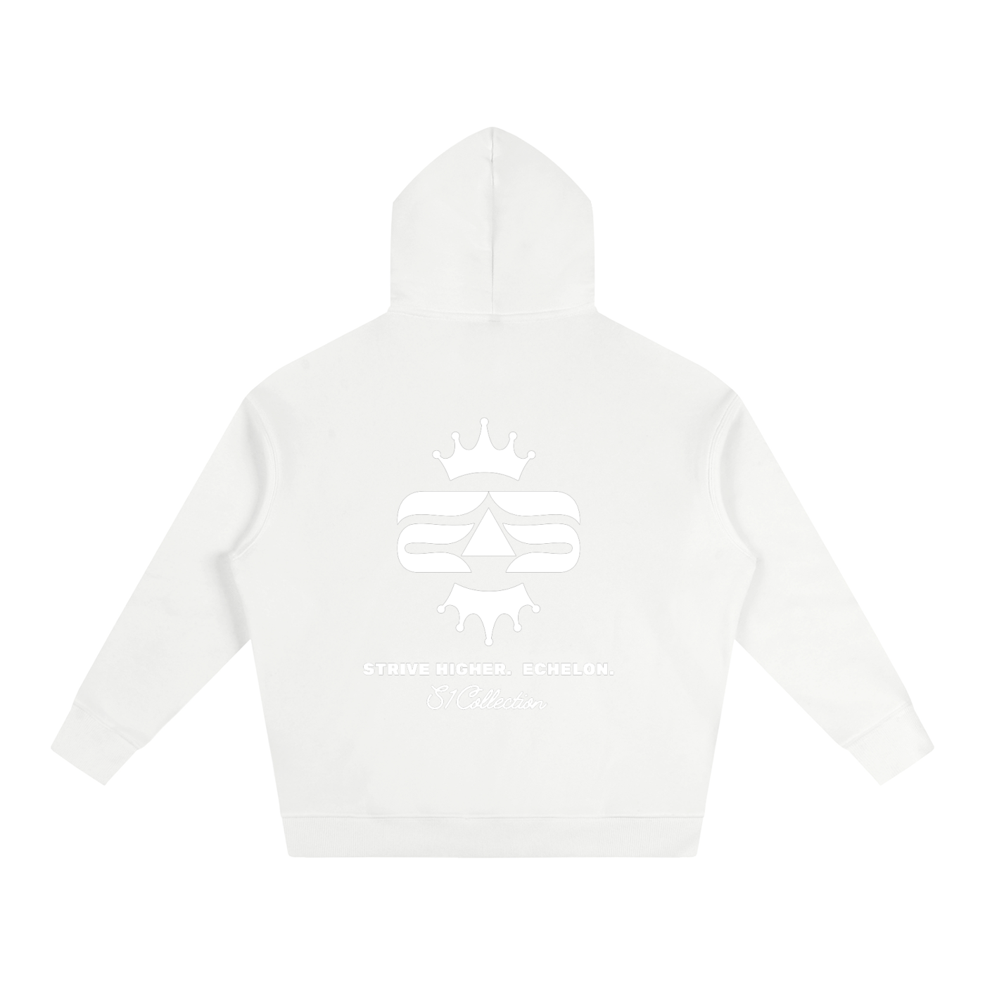 Echelon S1 " Black Cube Collection " Fleeced Hoodie